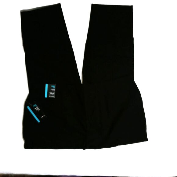 Style & Co Women Black Pants 24W Skinny 44x30 NWT Elastic Waist - Picture 5 of 6